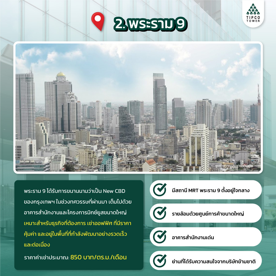 ออฟฟิศให้เช่าในกรุงเทพ